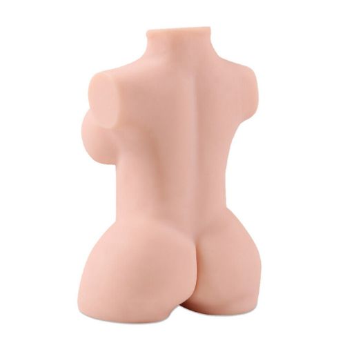 Silicone love doll with bare back