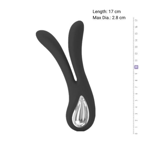 USB vibrator for Gspot and Clit